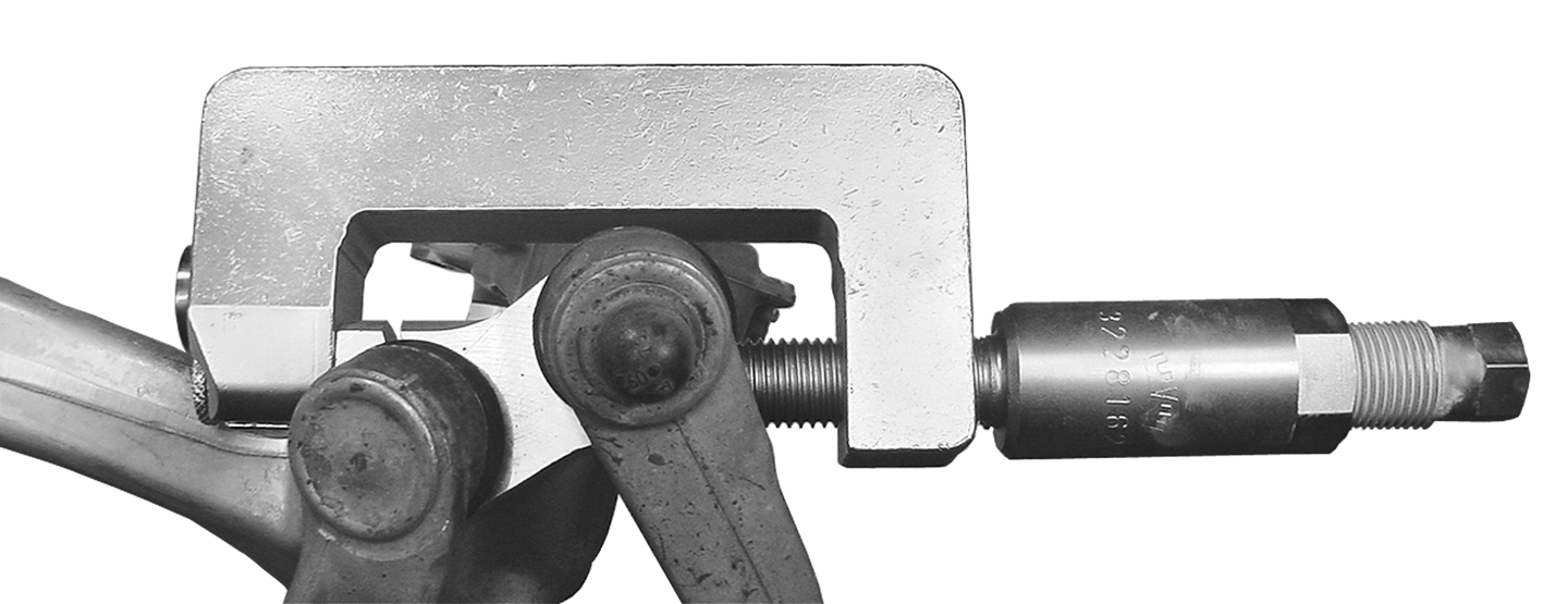 Ausdrücker-Set für Sicherungs-schrauben am oberen Querlenker(Alu) (Neu!  Bügel mit erweitertem Innenmaß)