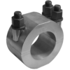 Spannblock für Halbschalen